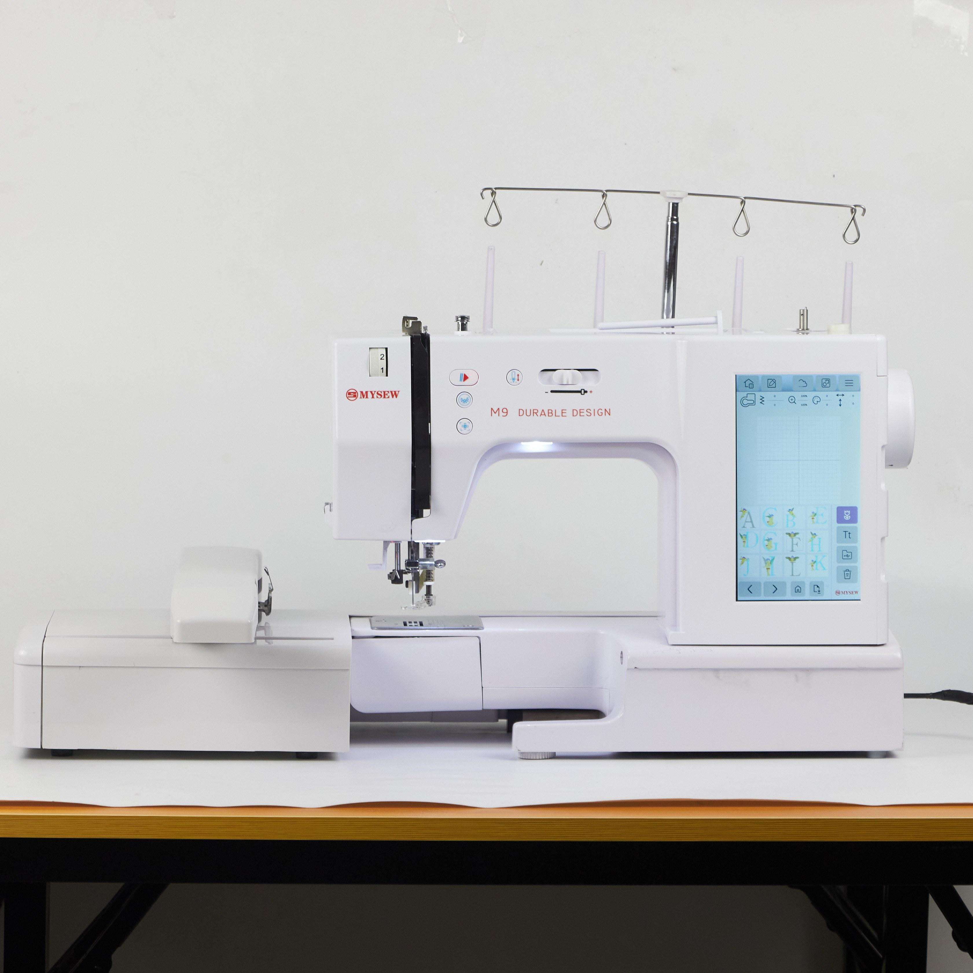 MYSEW M9 Machine à broder info - Embroidery Machine Computerized avis et prix