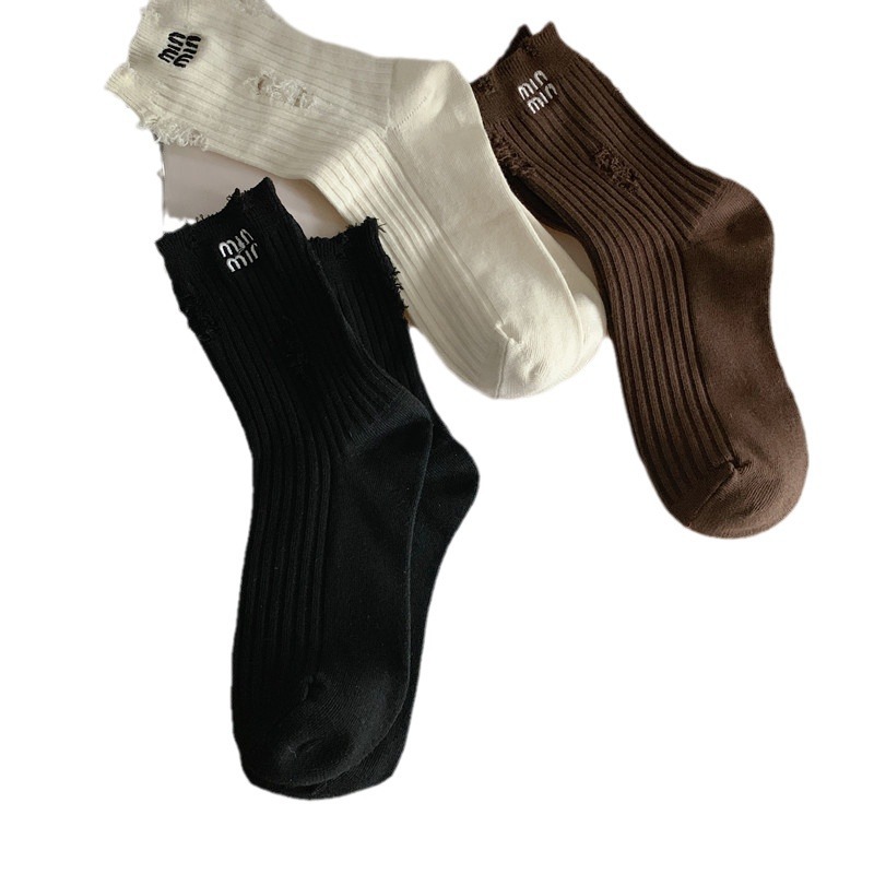 3 paires de chaussettes de lux - Embroidery On Socks avis et prix