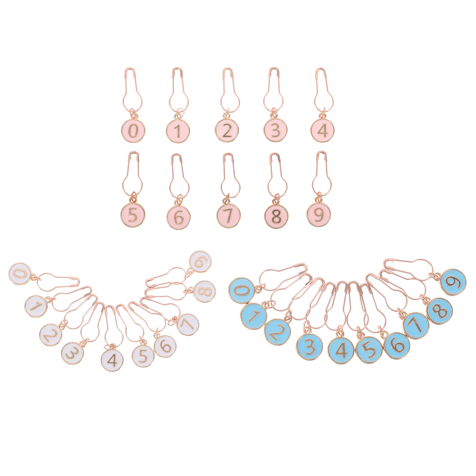 30 pièces de marqueurs de mail - Stitch Marker Ring avis et prix
