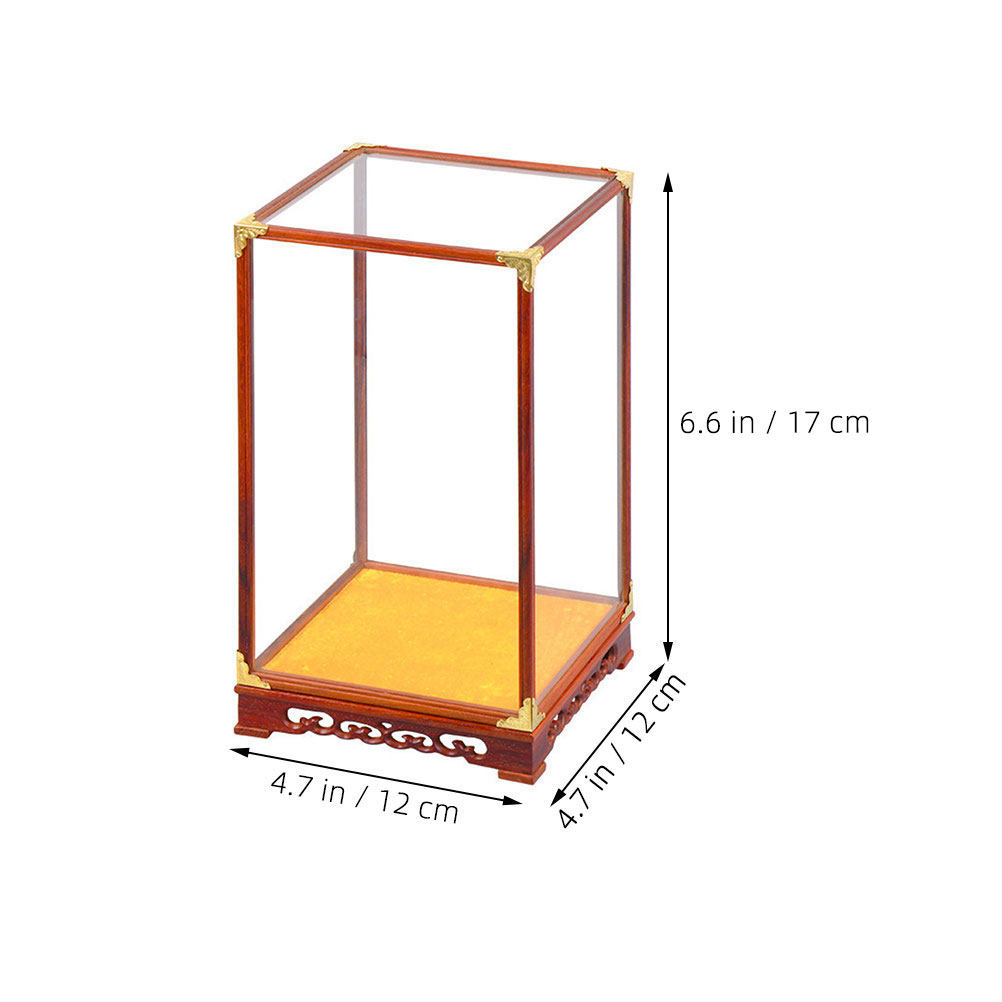 Boîte de présentation en verre - Frame Display Wood avis et prix