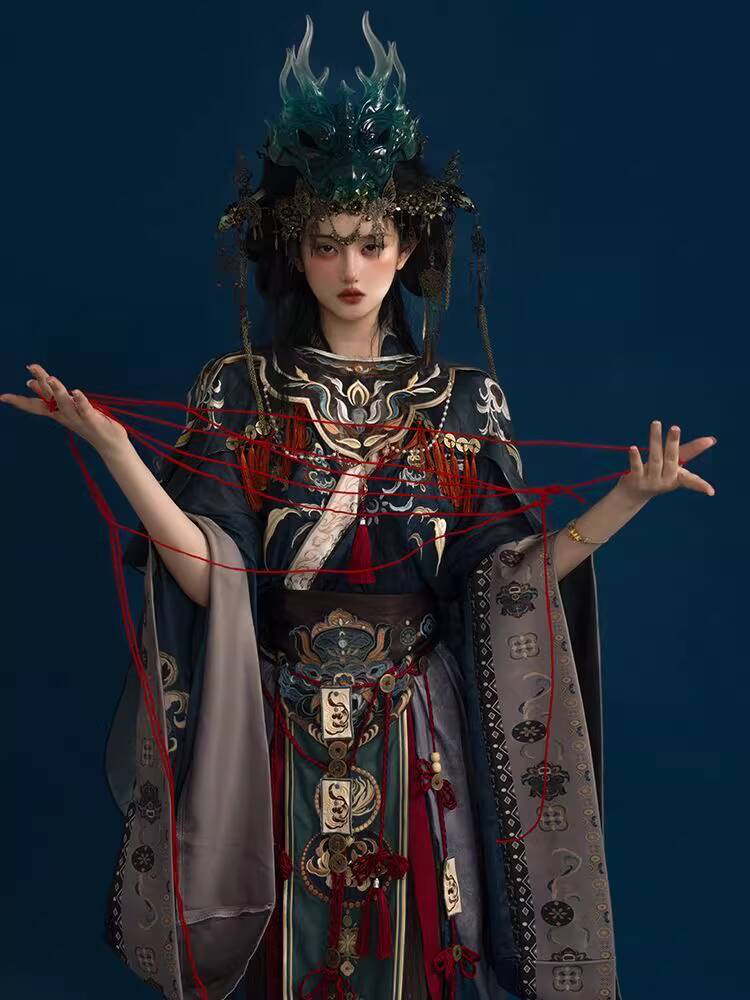 Costume de Fée Nuo Opera, brod - Embroidery Cotton avis et prix