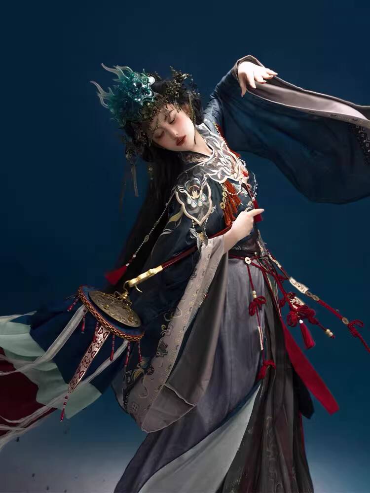 Costume de Fée Nuo Opera, brod - Embroidery Cotton avis et prix