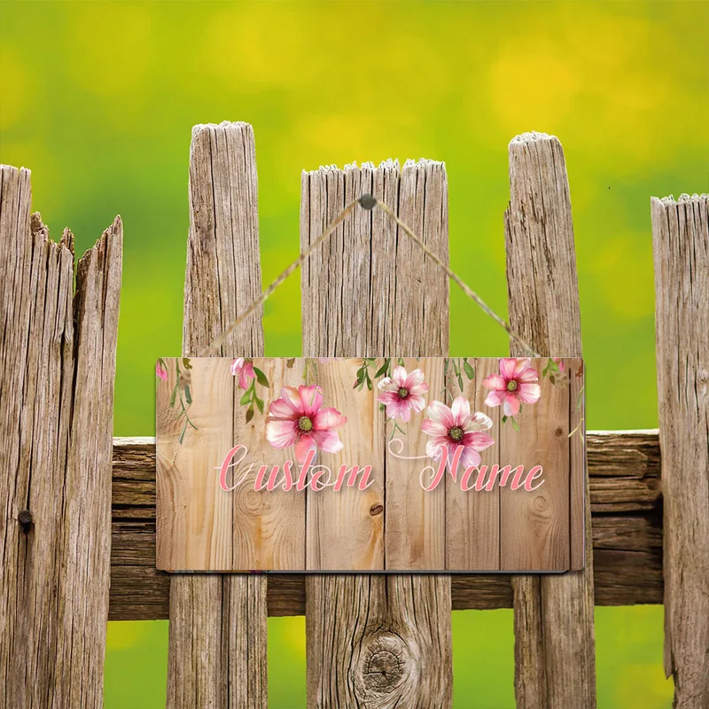 Panneau de porte personnalisé  - Embroidery Garden avis et prix