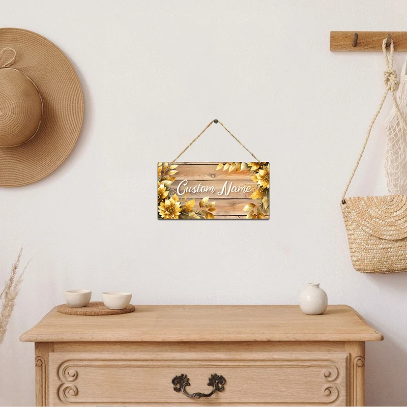 Panneau de porte personnalisé  - Embroidery Garden avis et prix