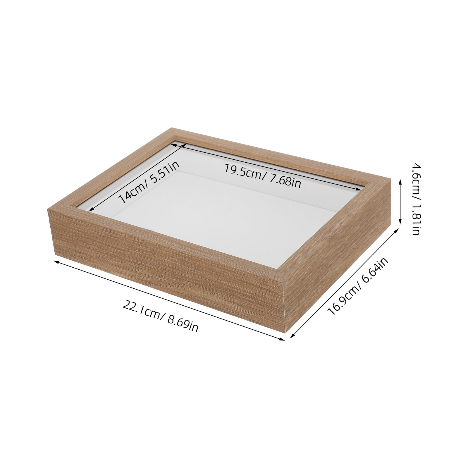 Vitrine en bois pour insectes  - Frame Display Wood avis et prix